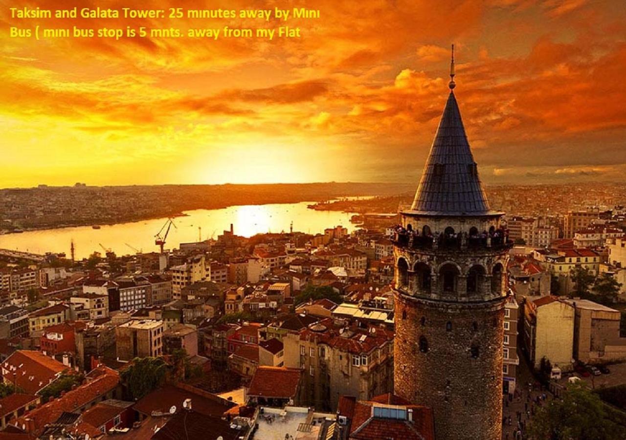 Feeling At Home In Istanbul Center 5 Minutes Walk To The Atakoey Metro Station & Metrobus 외부 사진